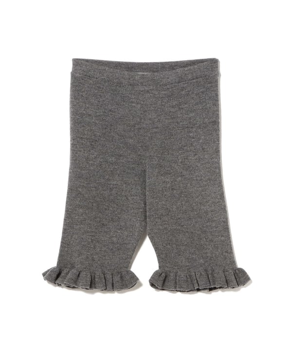 RhodolirioN / Frill Hem Knit Shortjohn