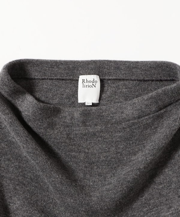 RhodolirioN / Frill Hem Knit Shortjohn