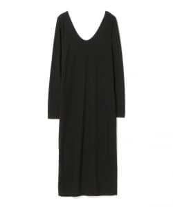 ○Uhr / Uneck Wool Dress