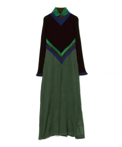 ○TOGA PULLA / RIB KNIT DRESS