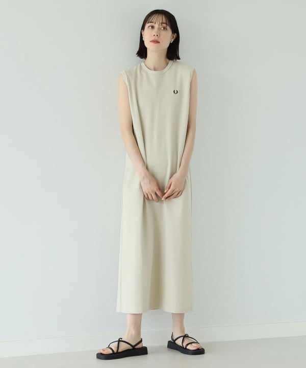 FRED PERRY × Ray BEAMS 別注 リブ カラー ドレス 10 FRED PERRY（フレッドペリー）の「FRED PERRY × Ray BEAMS