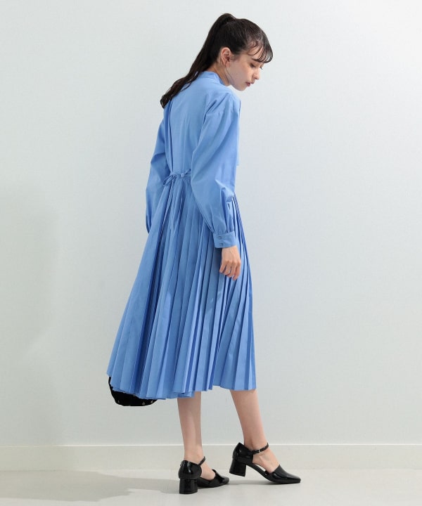 dress タートルネックTシャツ ドレス NEAT L light blueサイズL