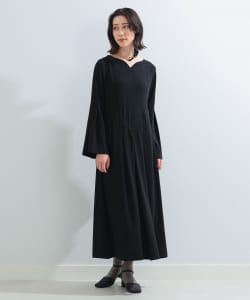 FUMIE＝TANAKA × Ray BEAMS / 別注 女裝 小V領 荷葉 洋裝