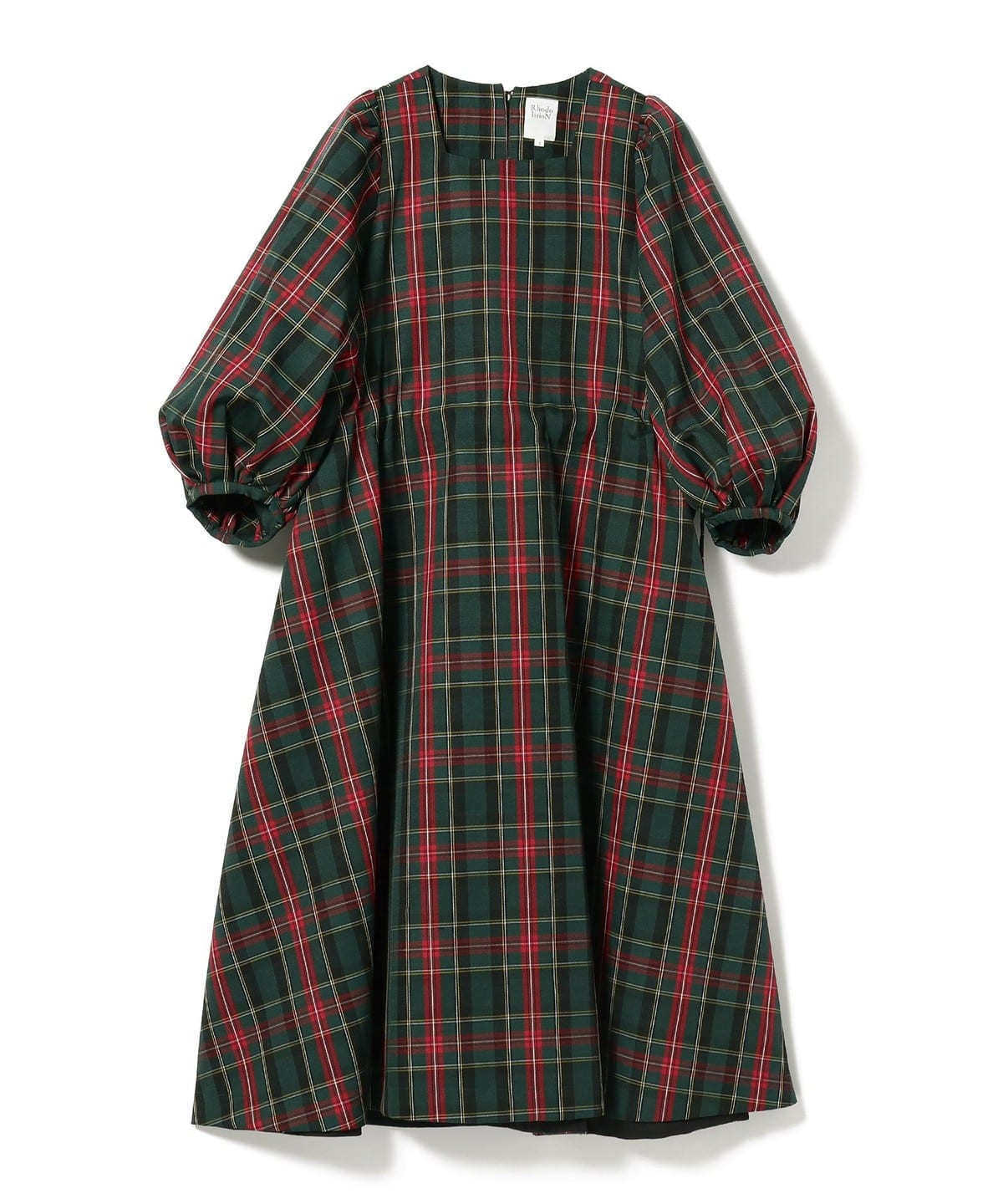 Ray BEAMS（レイ ビームス）○RhodolirioN / Ribbon Dress - Plaid