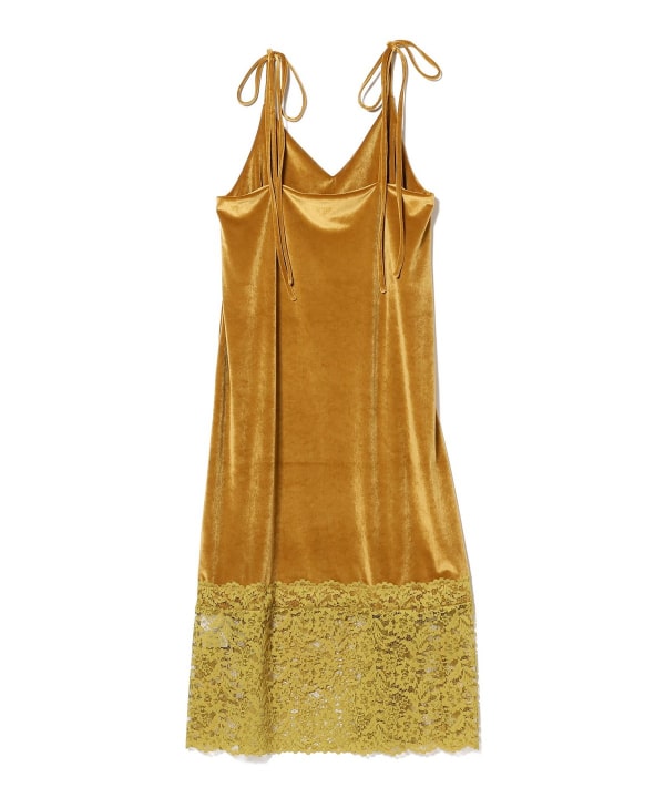 Velor Lace Combi Dress178cm