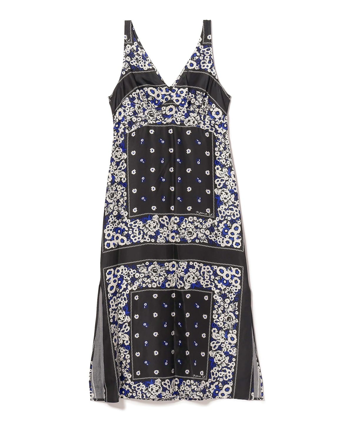 Ray BEAMS（レイ ビームス）○NOMA t.d. / PRINT SLIP DRESS ...