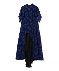 ▲〇TOGA PULLA / FLOWER JACQUARD DRESS