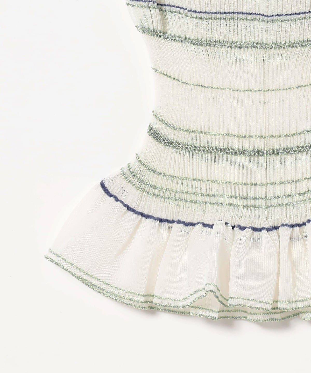 Ray BEAMS（レイ ビームス）Nadia Wire / Sheer Stripe Dress 