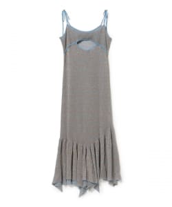 OPEN SESAME CLUB / Glitter Flare Dress