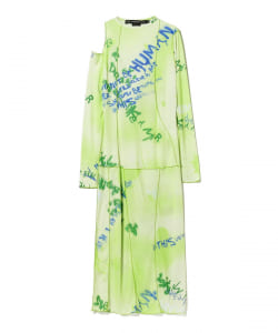○Andersson Bell / LETTUCE PRINTED JERSEY DRESS
