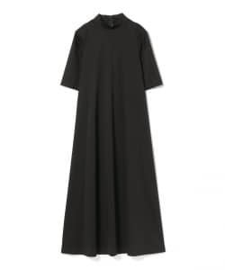 ▲○Graphpaper / Fine Smooth Mock Neck Panel Line Dress