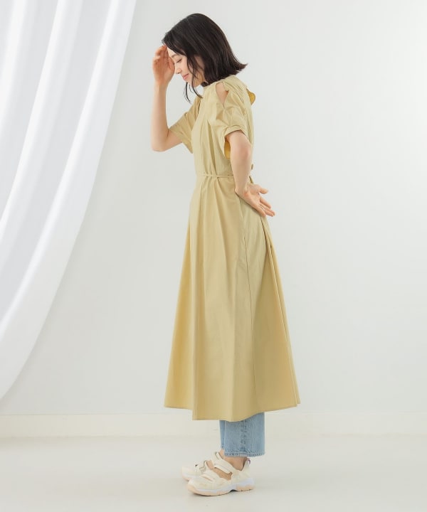 JOIEVE リリーフレアワンピース