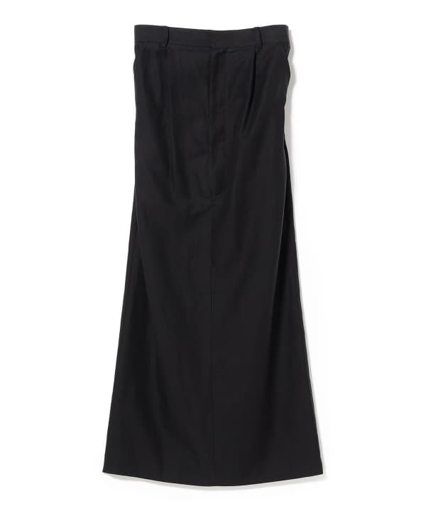 beautiful people / linen cotton satin dress