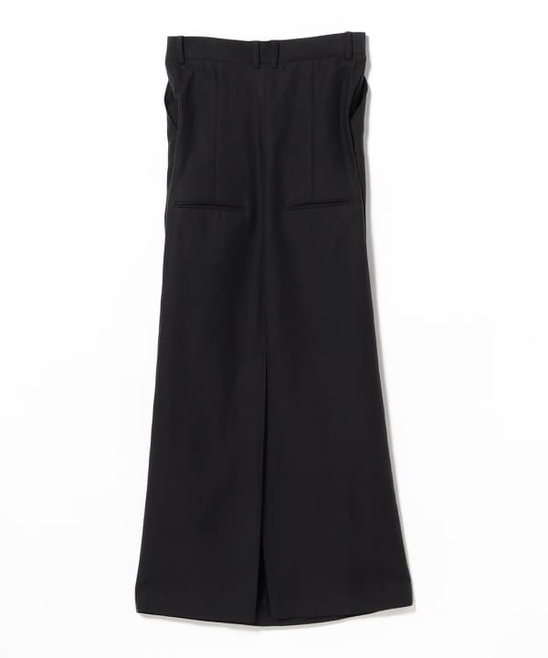 beautiful people / linen cotton satin dress