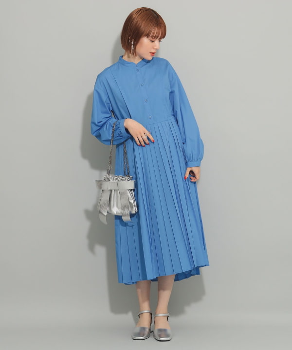 Ray BEAMS Ray BEAMS Band Collar Dress (Dresses Dresses) for Ray BEAMS Ray BEAMS Band Collar Dress (Dresses Dresses) for
