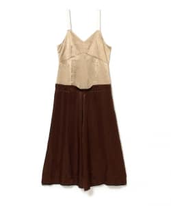 ◯TOGA PULLA / ACETATE SATIN DRESS
