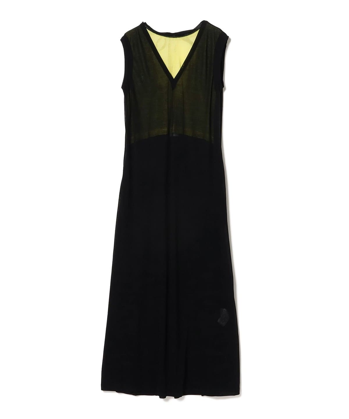 sawa takai サワタカイ / DUAL SHEER DRESS ワンピース WOMEN BLACK S