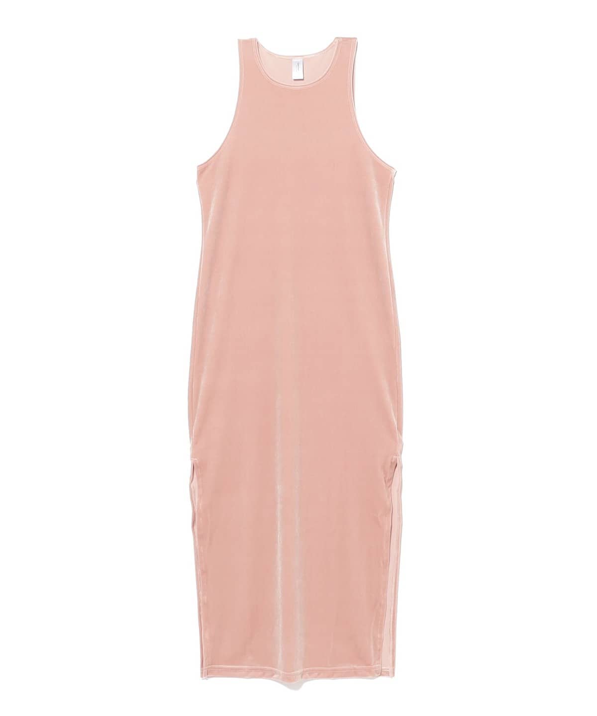 SIMONE WILD シモーネ ワイルド / Velvet Athletic Dress ワンピース WOMEN Light. PINK S SIMONE WILD シモーネ ワイルド / Velvet Athletic Dress ワンピース WOMEN Light. PINK S