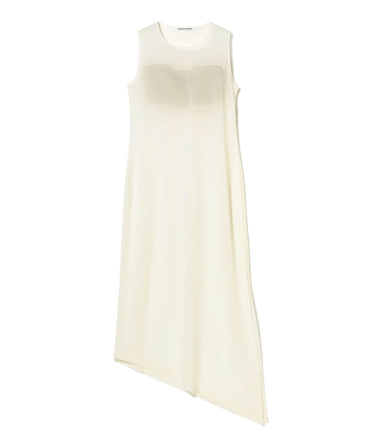 NICENICE MOMENT / SIDE STRAP DRESS ワンピース WOMEN IVORY/SAND S/A-C NICENICE MOMENT / SIDE STRAP DRESS ワンピース WOMEN IVORY/SAND S/A-C
