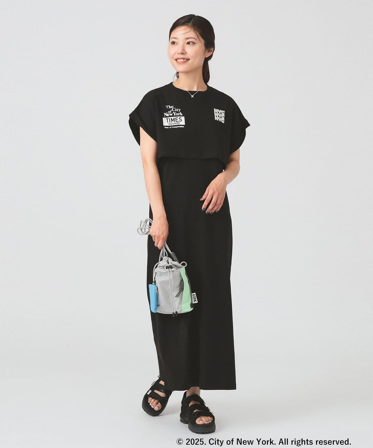 【別注】GOOD ROCK SPEED グッドロックスピード / NEW YORK CITY ワンピース ワンピース WOMEN BLACK ONE SIZE 【別注】GOOD ROCK SPEED グッドロックスピード / NEW YORK CITY ワンピース ワンピース WOMEN BLACK ONE SIZE