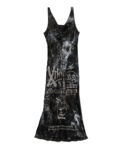 NOMARHYTHM TEXTILE / Hand Dye Ed Slip Dress