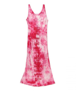 NOMARHYTHM TEXTILE / Hand Dye Danny Slip Dress