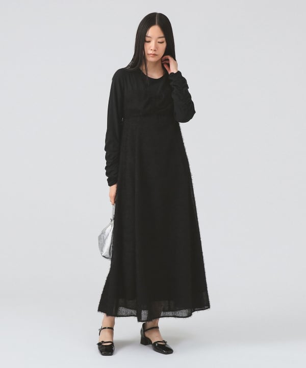 【 新品タグ付 】レイビームス　Ray BEAMS ワンピース Ray BEAMS（レイ ビームス）オープンカラー シャツワンピース