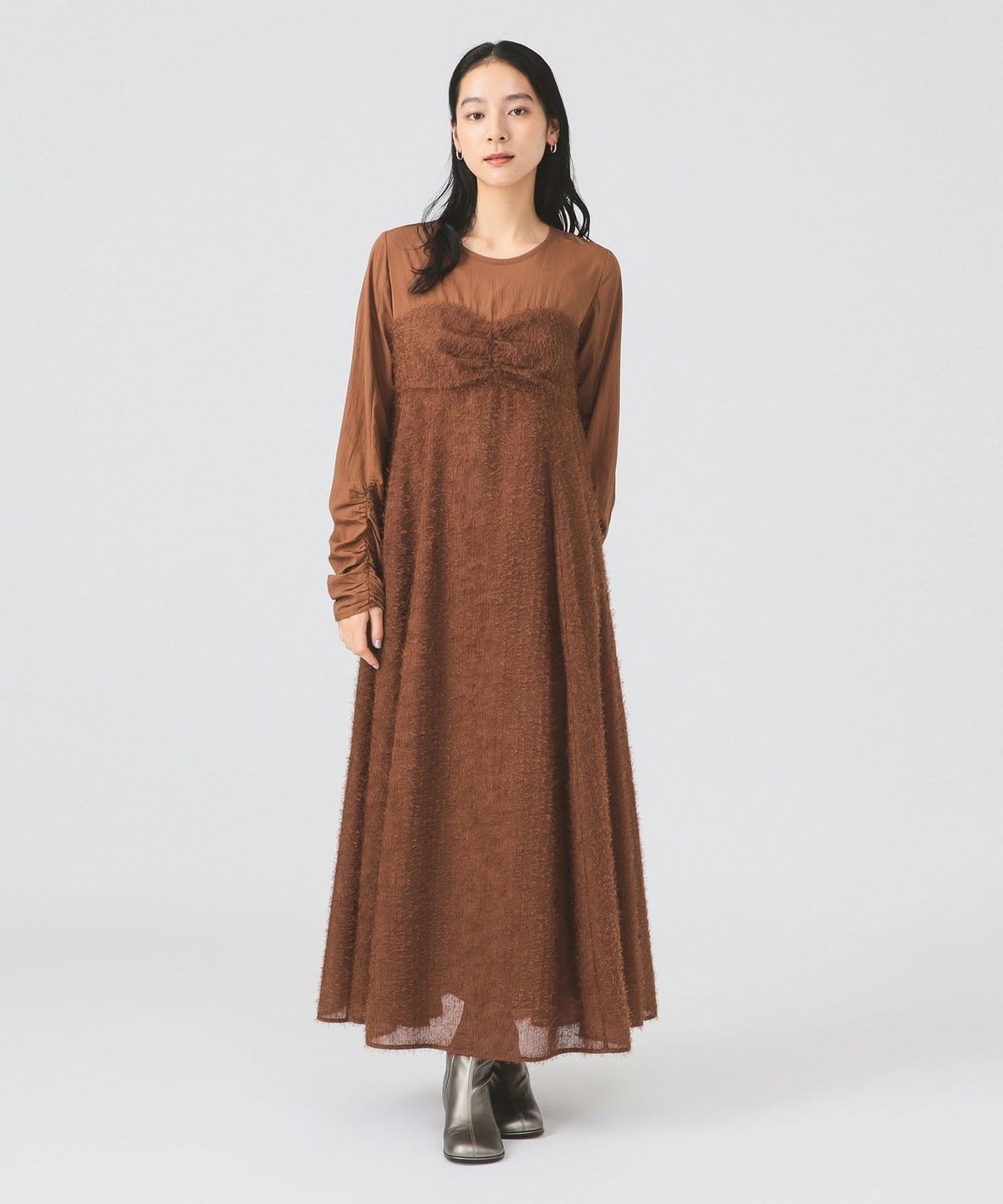 ♥新品未着用♥Ray BEAMS レイビームス ワンピース Ray BEAMS〉2023-24 AUTUMN & WINTER Season Style vol.1