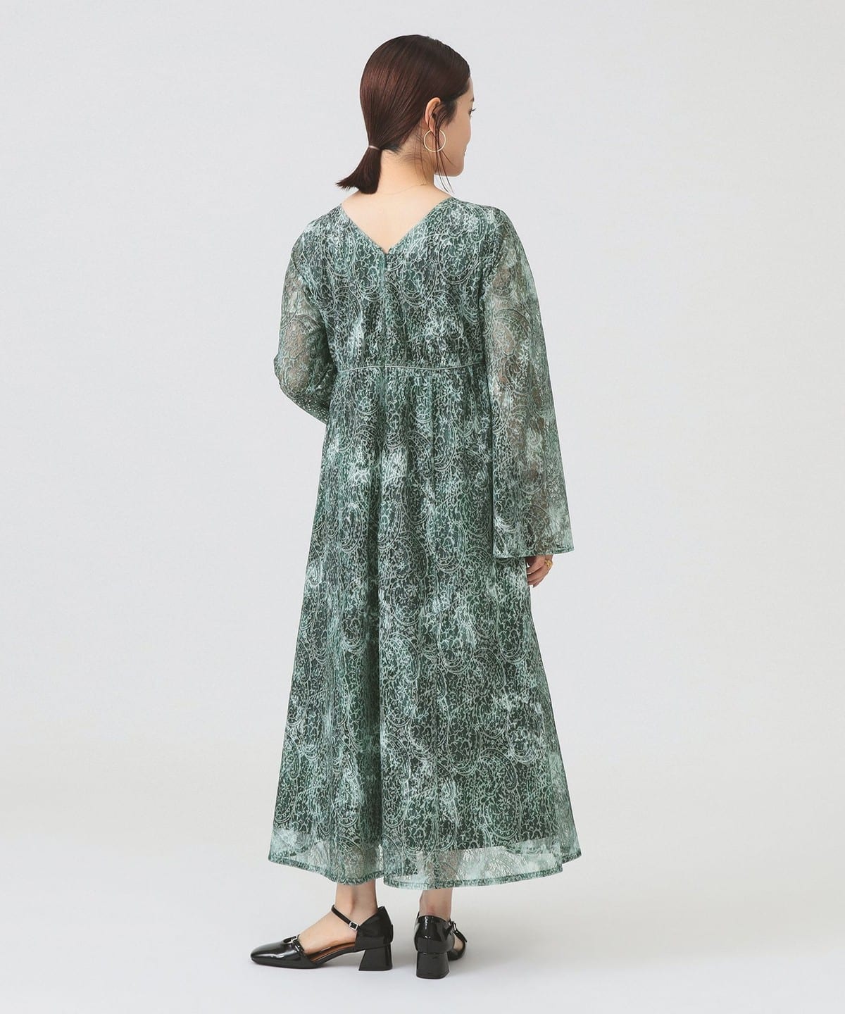 Ray BEAMS（レイ ビームス）RBS / ペイズリー レース プリント