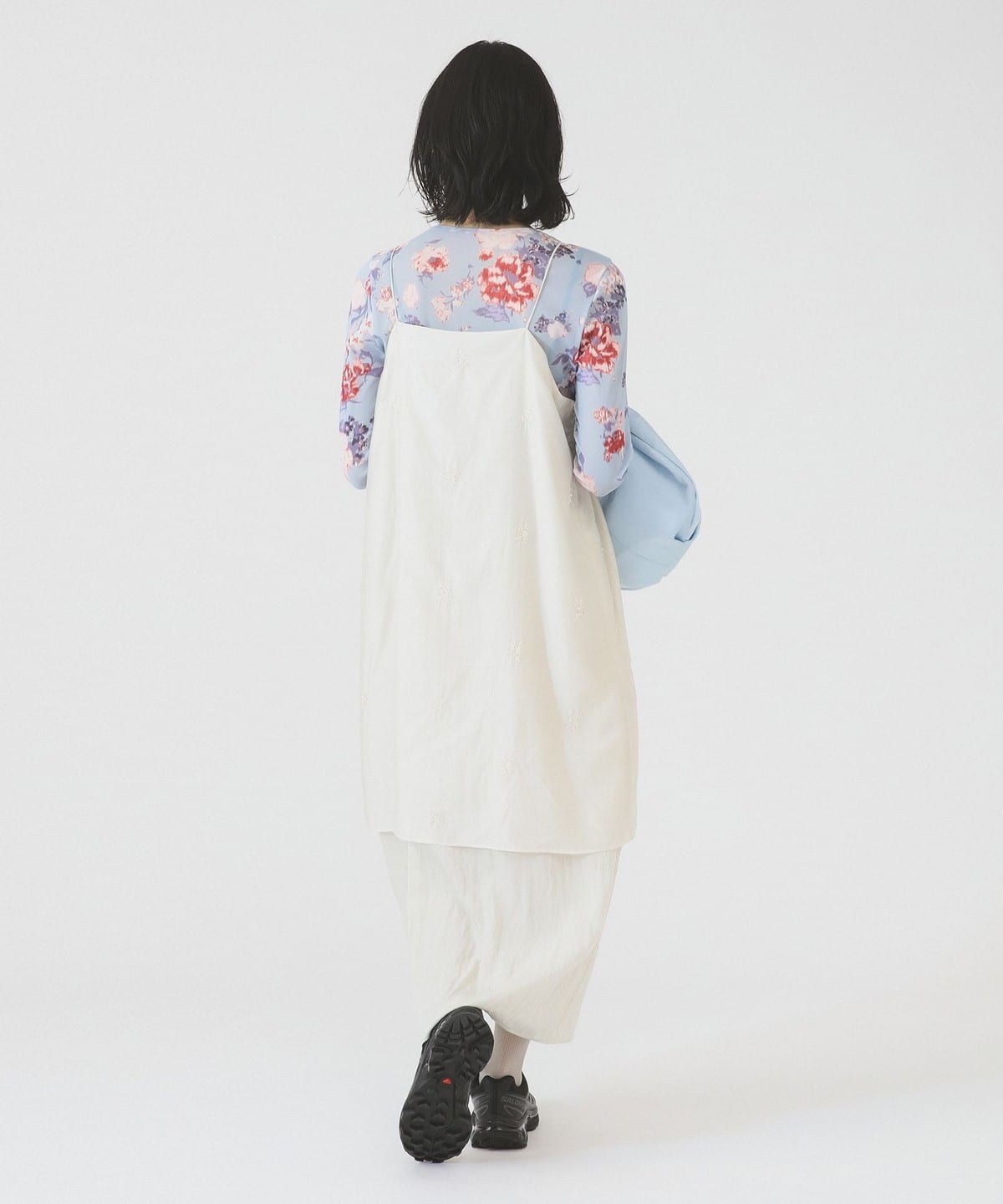 Ray BEAMS（レイ ビームス）ビーズ 刺繍 キャミ ワンピース