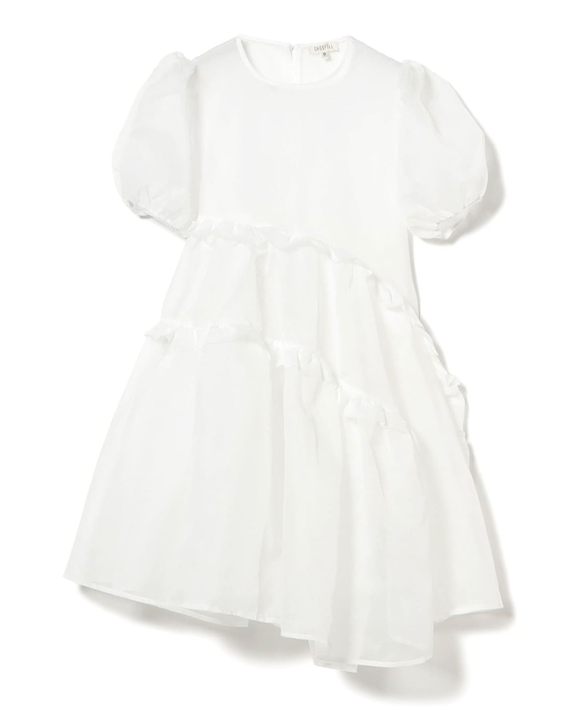 GHOSPELL ゴスペル / Lennie Sheer Mini Dress ワンピース WOMEN WHITE S GHOSPELL ゴスペル / Lennie Sheer Mini Dress ワンピース WOMEN WHITE S