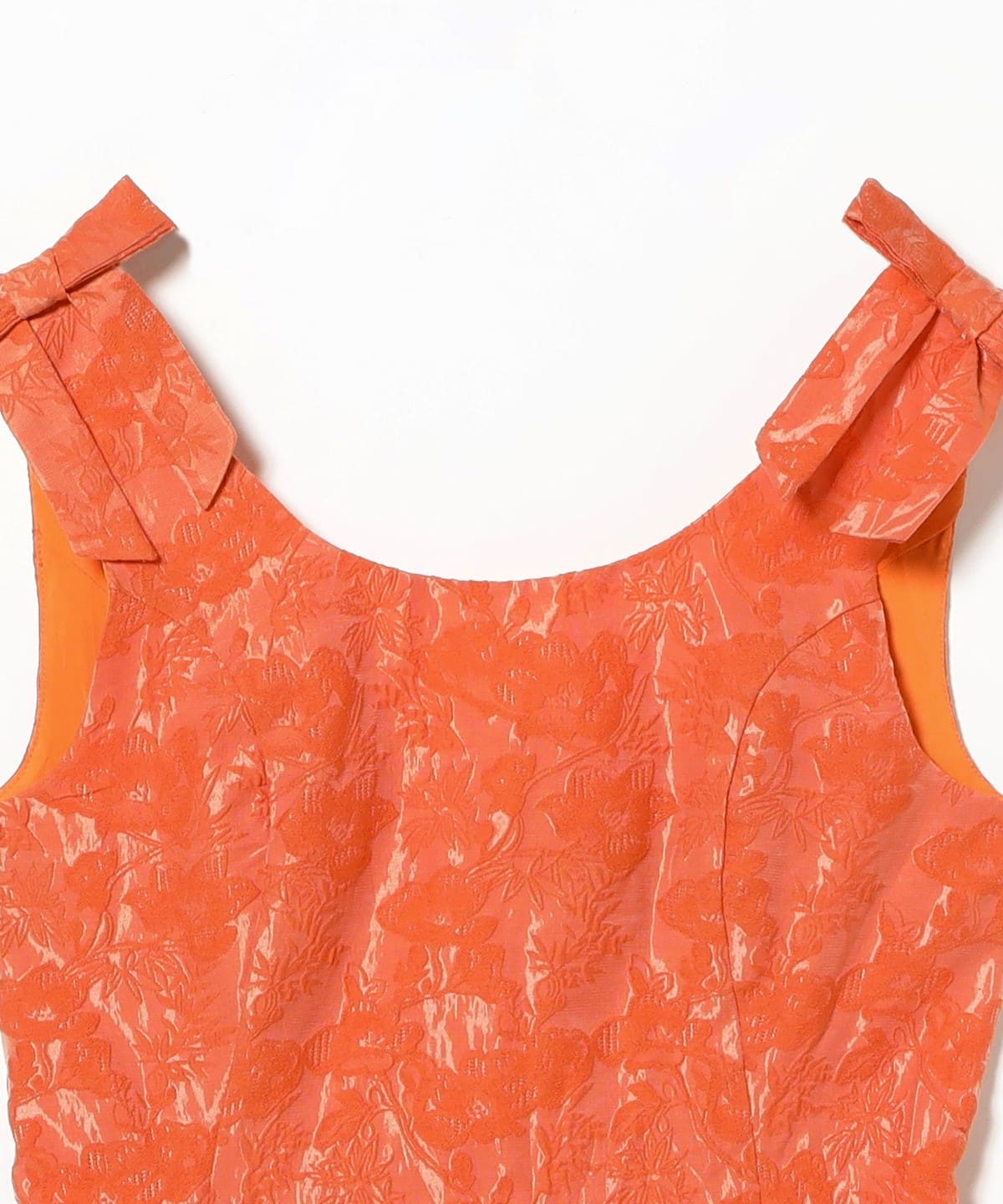 ワンピース RayBEAMS sister jane Bow Ruffle Onepiece Ray BEAMS（レイ ビームス）sister jane / Neroli Bow Jacquard mini