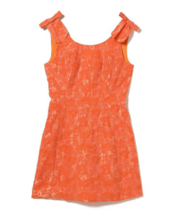 sister jane / Neroli Bow Jacquard mini Dress