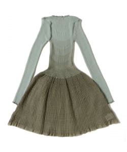 Nadia Wire / Sheer Gradient Dress