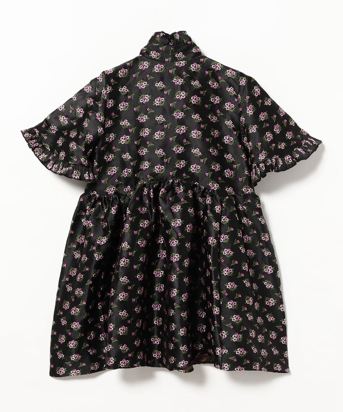 sister jane/BEAMS 花柄刺繍 半袖ミニワンピース Ray BEAMS（レイ ビームス）sister jane / Canopy Jacquard Dress