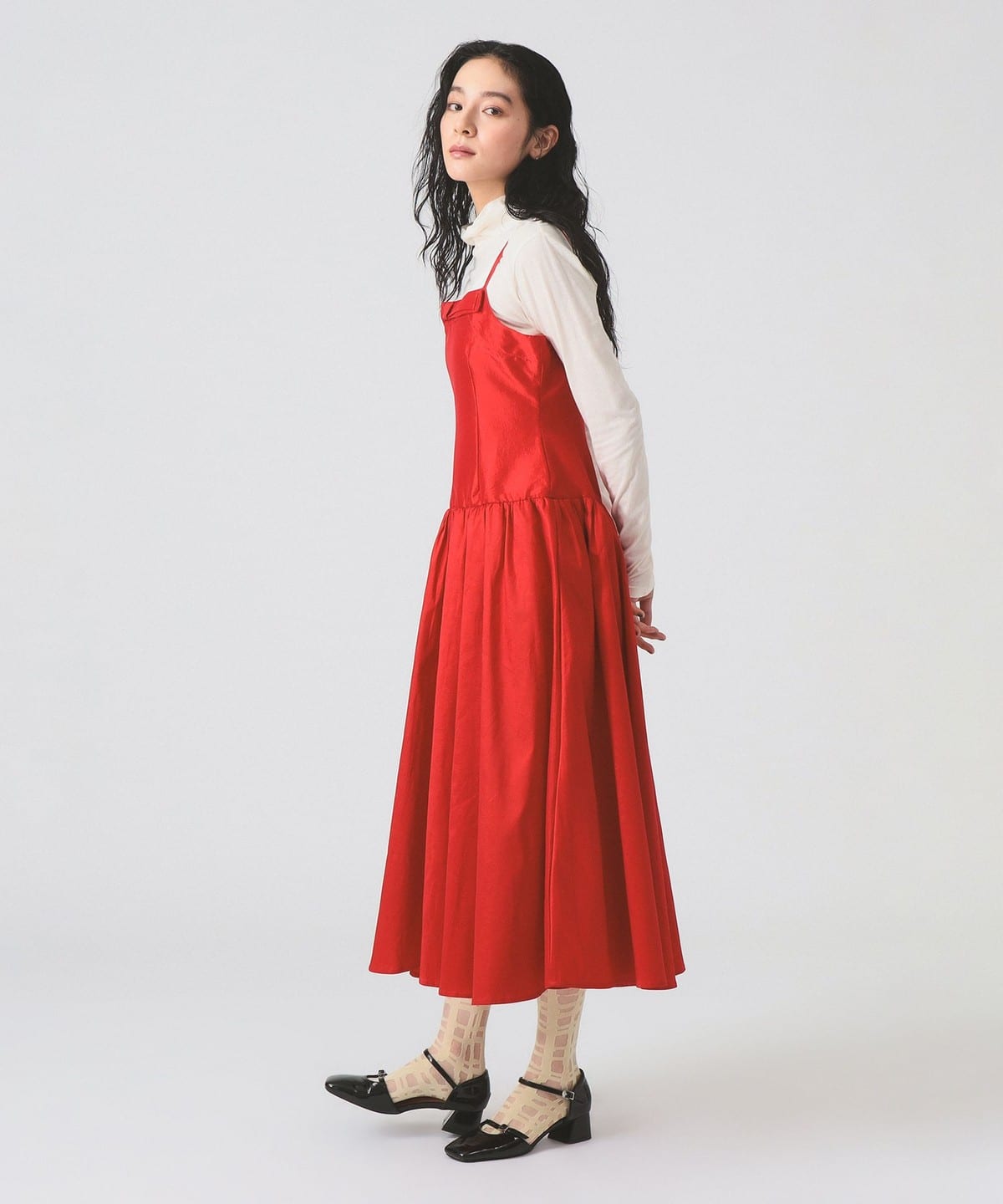 Ray BEAMS/sister jane/ワンピース Ray BEAMS（レイ ビームス）sister jane / Quartet Taffeta Midi Dress