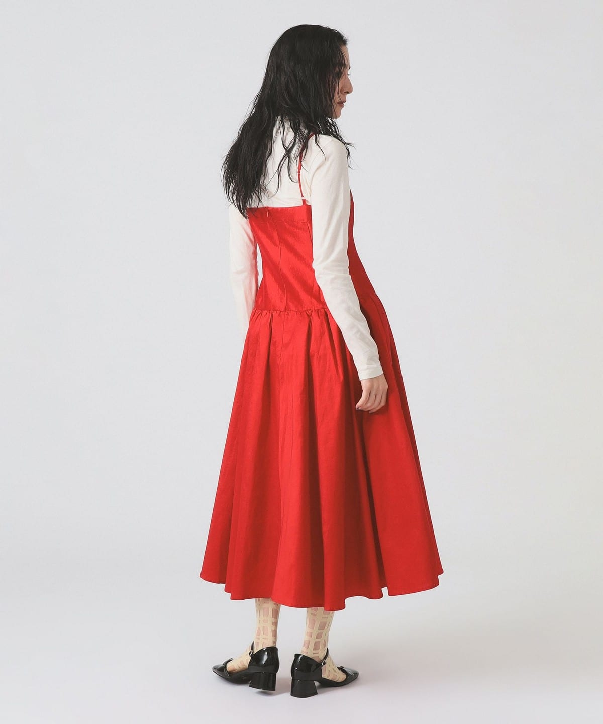 Ray BEAMS（レイ ビームス）sister jane / Quartet Taffeta Midi Dress