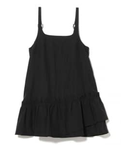 アシメフリルヘム キャミ ワンピース