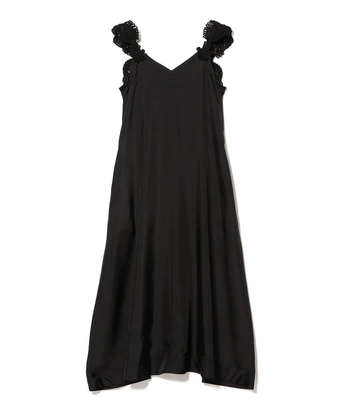 FUMIE��TANAKA �t�~�G �^�i�J / Code Shoulder Dress �����s�[�X WOMEN BLACK 2