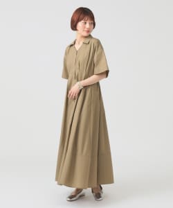 ウエスト タック スキッパー ワンピース