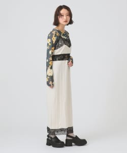 レース キリカエ キャミワンピース