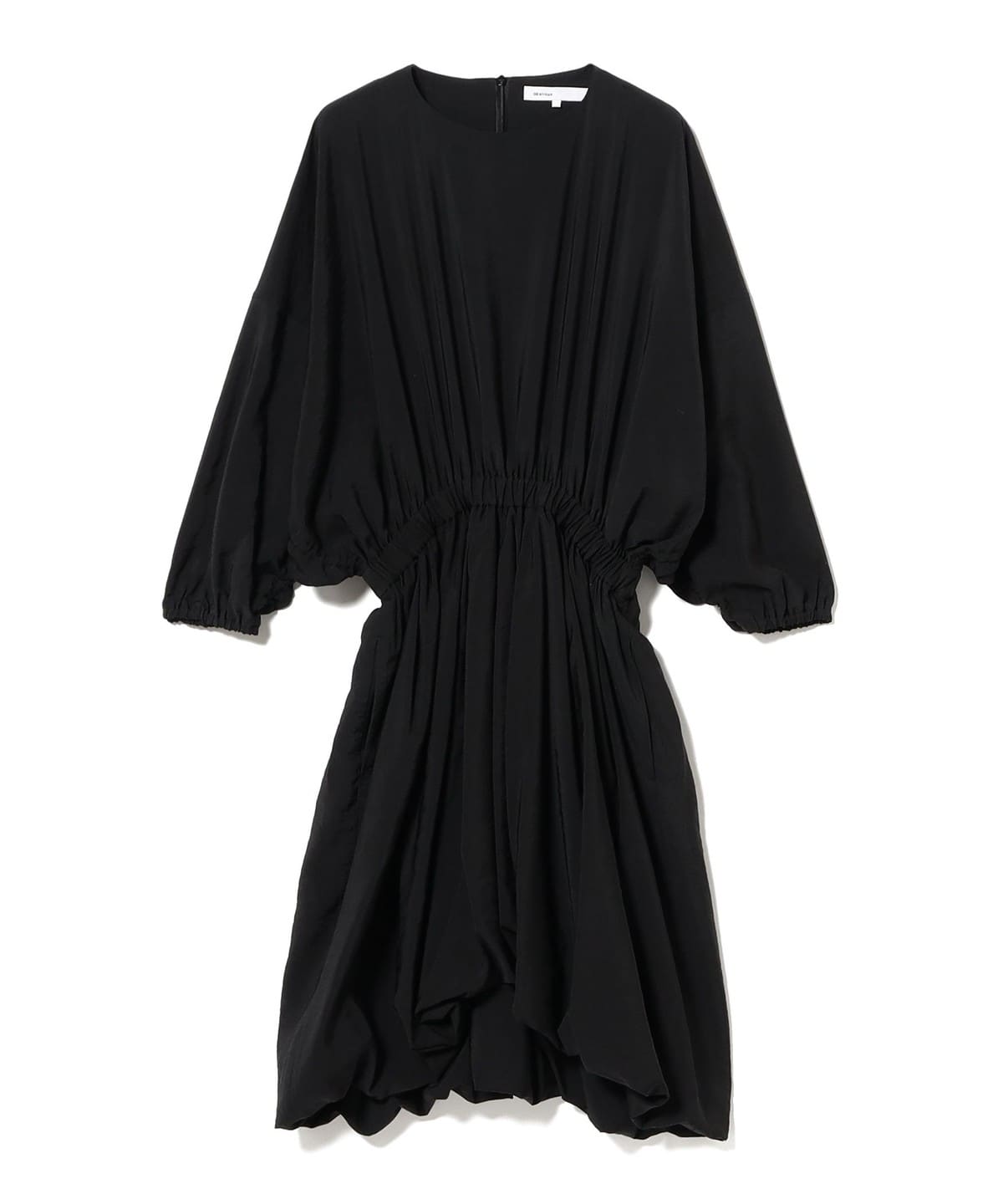 08sircus �[���n�`�T�[�J�X / Modal silk gather mini dress �����s�[�X WOMEN black 1