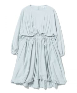 08sircus / Modal silk gather mini dress