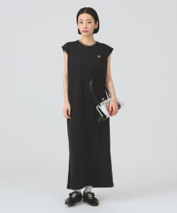 【+10%ポイントUP】【別注】FRED PERRY / ティップド ピケ ドレス