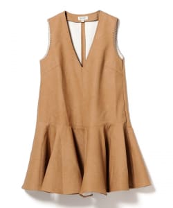 GHOSPELL / Camila Faux Leather Mini Dress