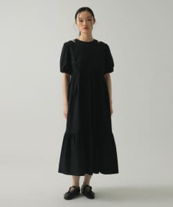 ショルダー スリット ワンピース