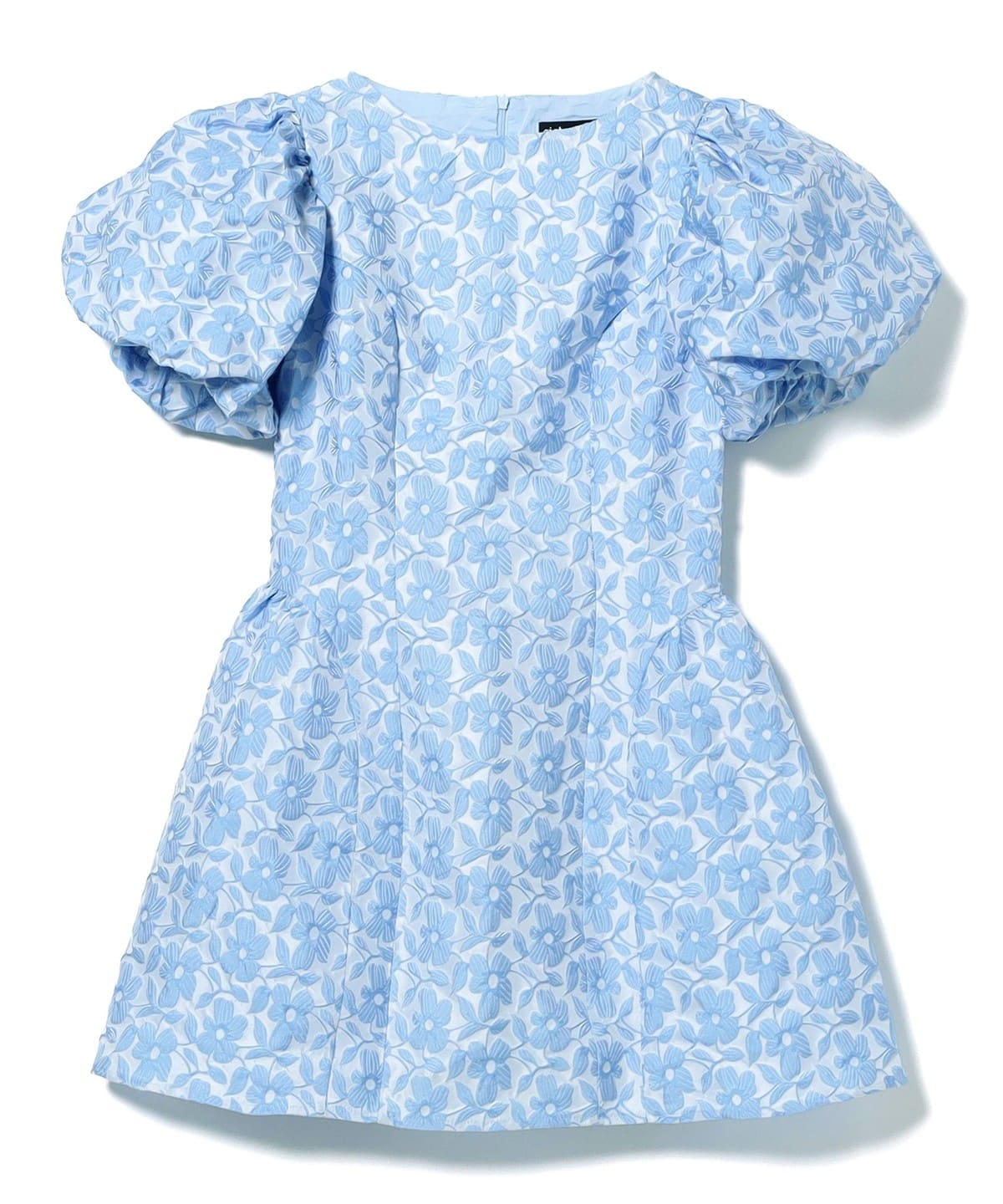 ★Sister Jane★人気水色ドットラッフルミディワンピース/ビームス購入/ Ray BEAMS（レイ ビームス）sister jane / Bilberry Jacquard Mini
