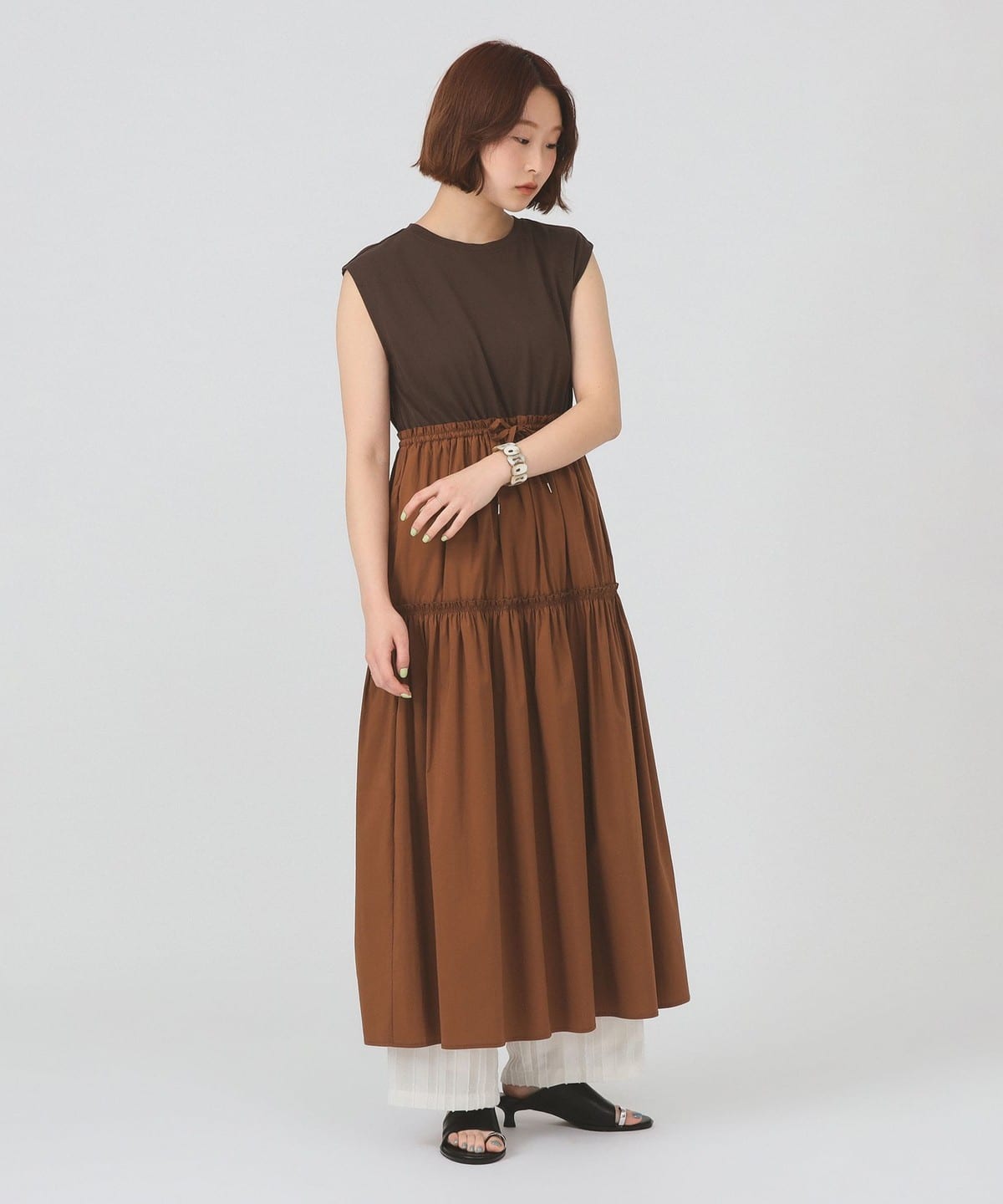 Ray BEAMS（レイ ビームス）【8/6再値下げ】ティアード 切り替え