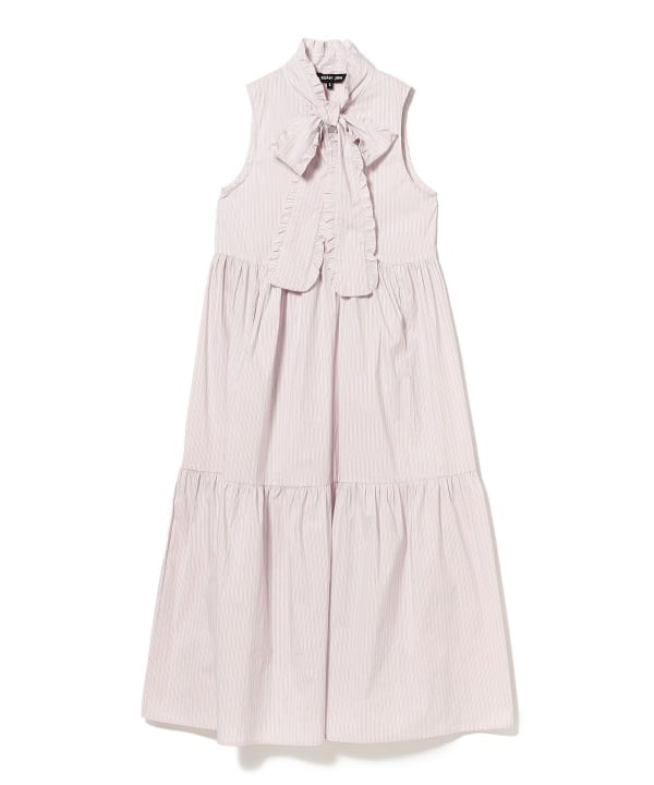 sister jane / Wave Stripe Bow Maxi Dress