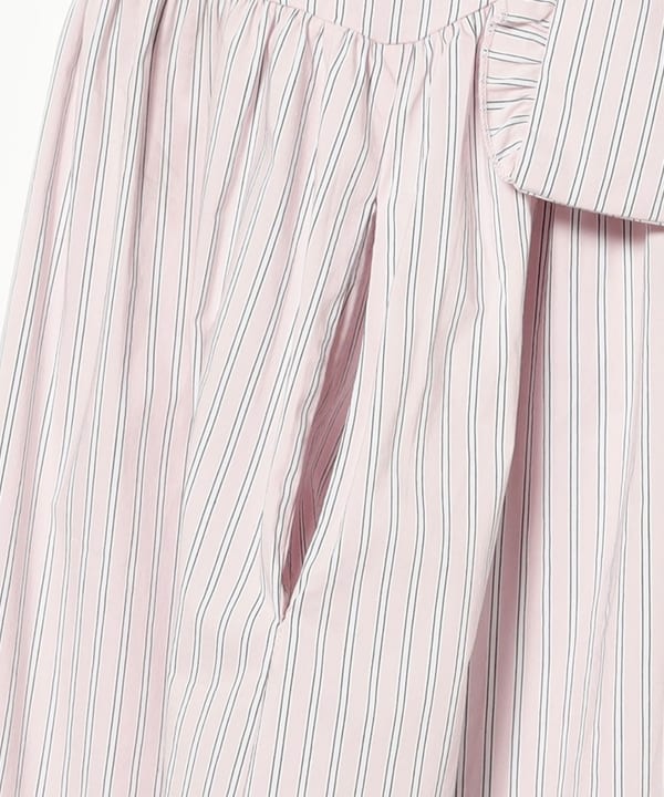 sister jane / Wave Stripe Bow Maxi Dress